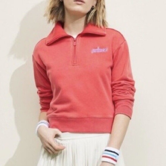 Prince - Pickleball 1/4 Zip Up- Vintage Red - size large - Picture 2 of 9